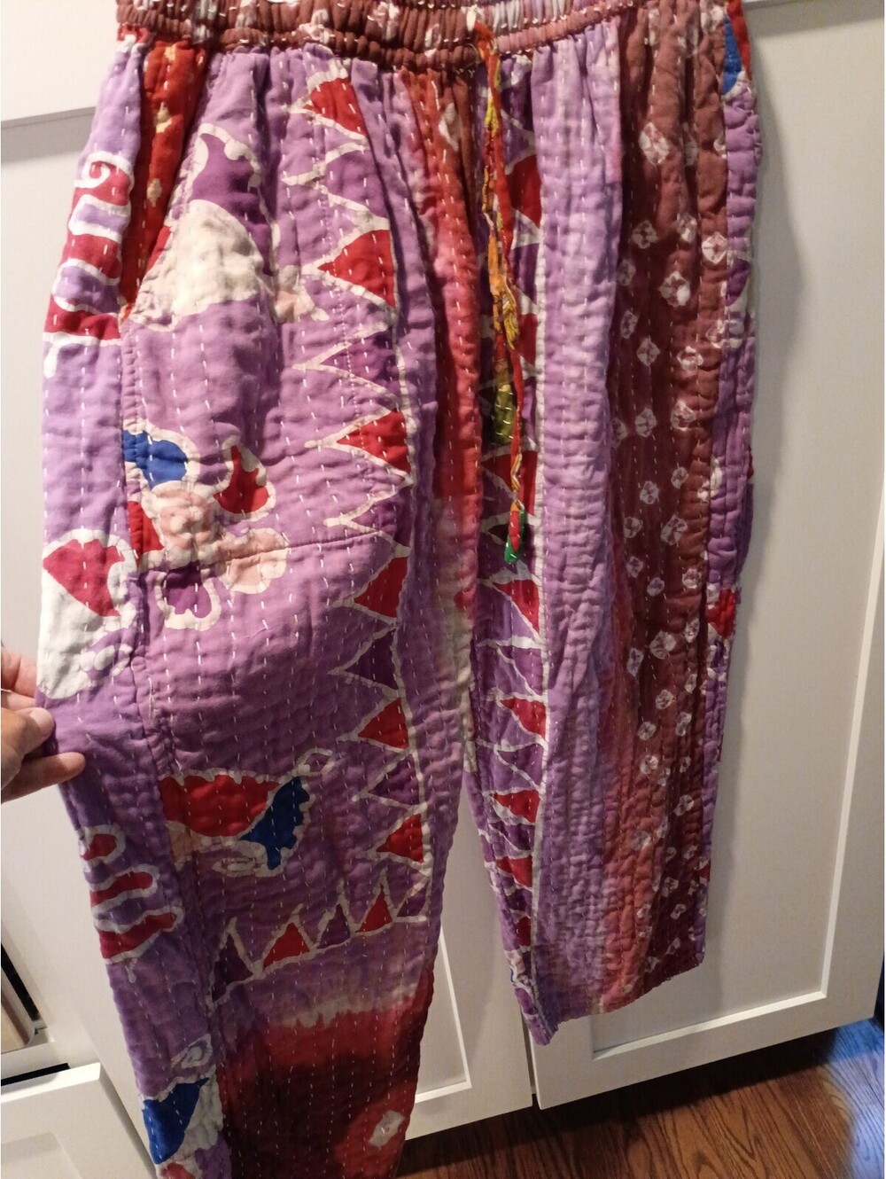 Kantha Bohemian Style Patchwork Pants